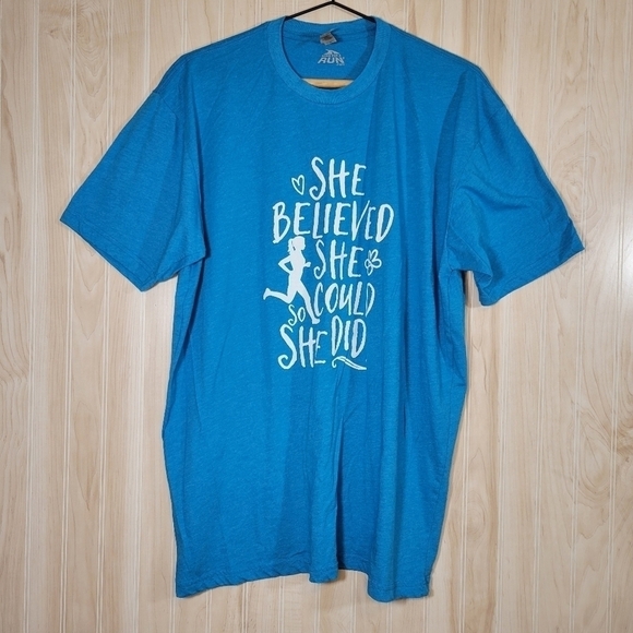 Gone for A Run Women’s Running Inspirational Tee Sz XL - Picture 2 of 6